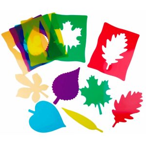 Plantillas translúcidas hojas